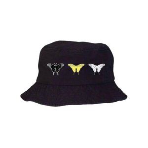 Funeral Bandana Butterfly Bucket Hat